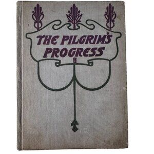 The Pilgrims Progress By John Bunyan Young Peoples Ed. Illustrated Religious